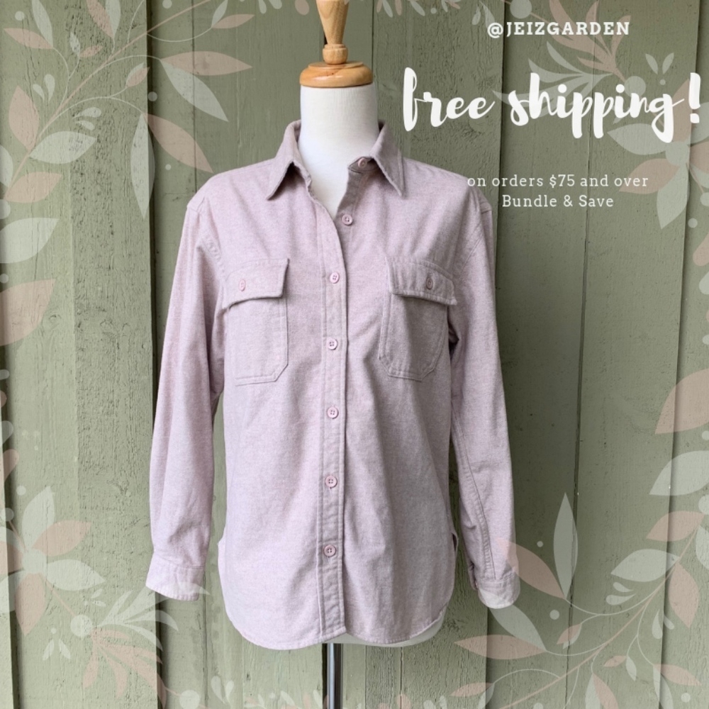 LL Bean | Cotton Medium-weight Solid Flannel